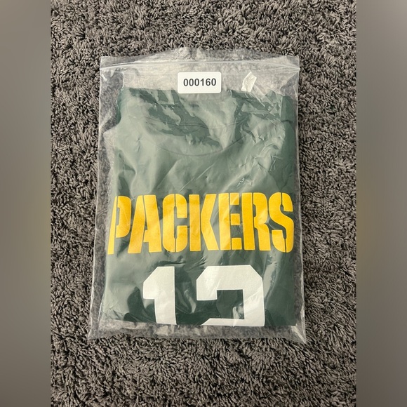 Green Bay Packers - Aaron Rodgers Long Sleeve Jersey Shirt - Youth Medium 10/12 - Picture 7 of 7